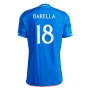 2023-2024 Italy Authentic Home Shirt (BARELLA 18)