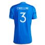 2023-2024 Italy Authentic Home Shirt (CHIELLINI 3)