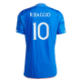 2023-2024 Italy Authentic Home Shirt (R BAGGIO 10)