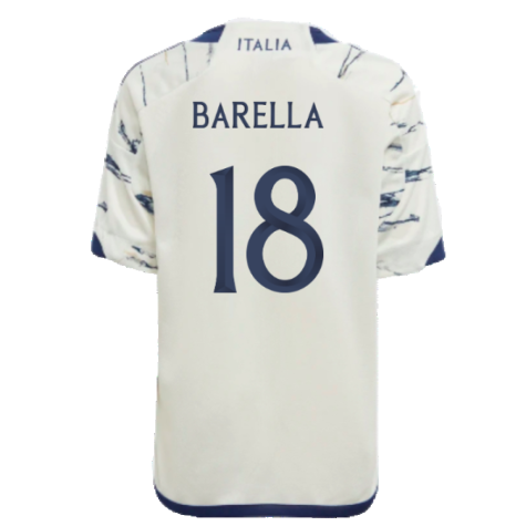 2023-2024 Italy Away Mini Kit (BARELLA 18)