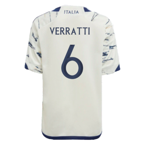 2023-2024 Italy Away Mini Kit (VERRATTI 6)