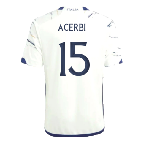 2023-2024 Italy Away Shirt (Kids) (ACERBI 15)