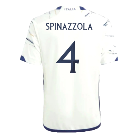 2023-2024 Italy Away Shirt (Kids) (SPINAZZOLA 4)