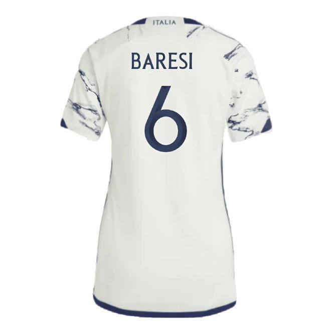 2023-2024 Italy Away Shirt (Ladies) (BARESI 6)