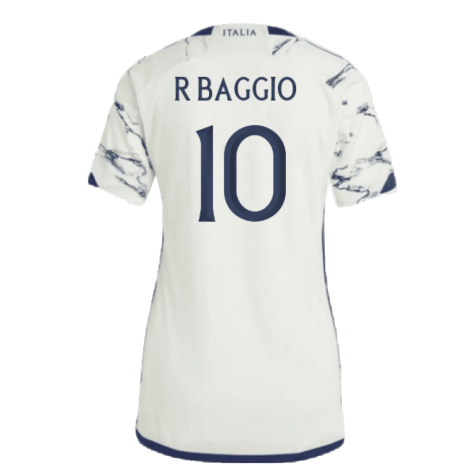 2023-2024 Italy Away Shirt (Ladies) (R BAGGIO 10)