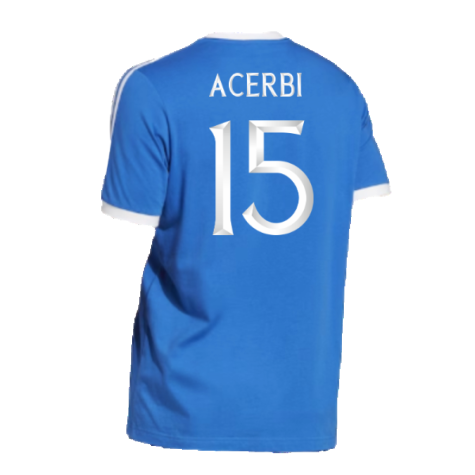2023-2024 Italy DNA 3S Tee (Blue) (ACERBI 15)