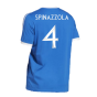 2023-2024 Italy DNA 3S Tee (Blue) (SPINAZZOLA 4)