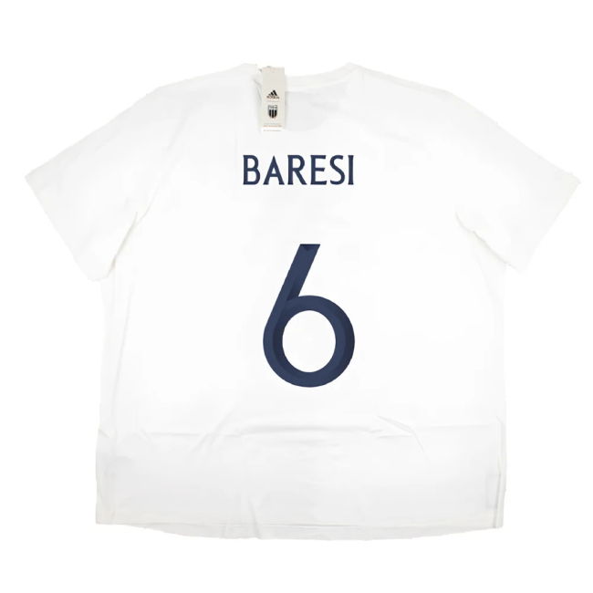 2023-2024 Italy DNA Graphic Tee (White) (BARESI 6)