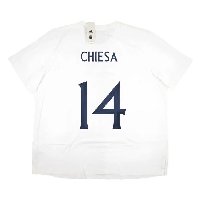 2023-2024 Italy DNA Graphic Tee (White) (CHIESA 14)