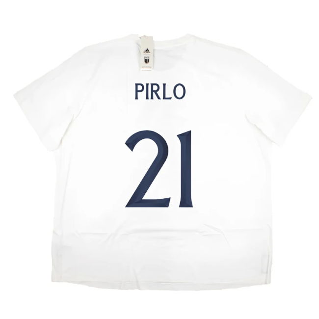 2023-2024 Italy DNA Graphic Tee (White) (PIRLO 21)