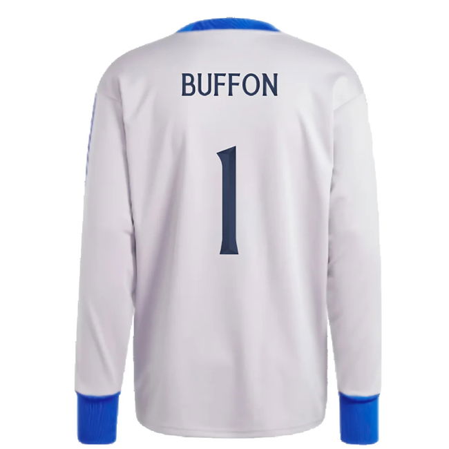 2023-2024 Italy Goalkeeper Icon Jersey (Grey) (Buffon 1)