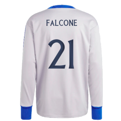 2023-2024 Italy Goalkeeper Icon Jersey (Grey) (Falcone 21)