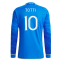 2023-2024 Italy Home Long Sleeve Shirt (TOTTI 10)
