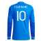 2023-2024 Italy Home Long Sleeve Shirt (Your Name)