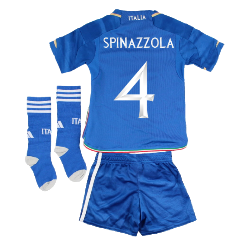 2023-2024 Italy Home Mini Kit (SPINAZZOLA 4)