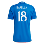 2023-2024 Italy Home Shirt (BARELLA 18)