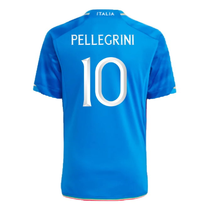 2023-2024 Italy Home Shirt (Kids) (PELLEGRINI 10)