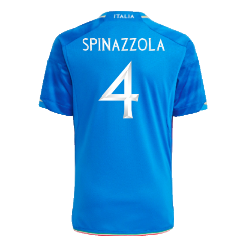 2023-2024 Italy Home Shirt (Kids) (SPINAZZOLA 4)
