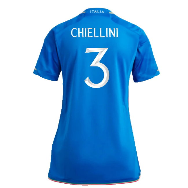 2023-2024 Italy Home Shirt (Ladies) (CHIELLINI 3)