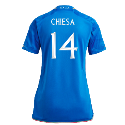 2023-2024 Italy Home Shirt (Ladies) (CHIESA 14)