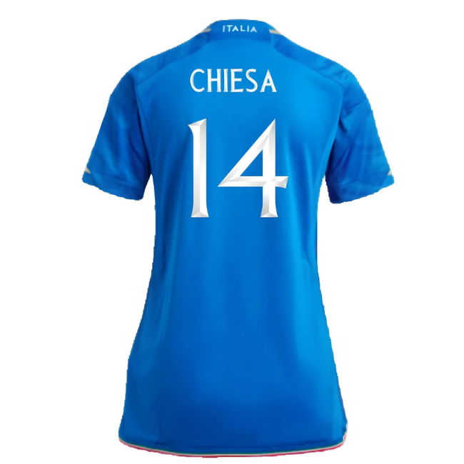 2023-2024 Italy Home Shirt (Ladies) (CHIESA 14)