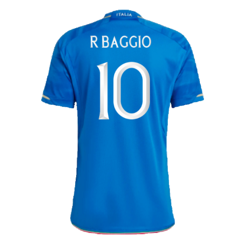 2023-2024 Italy Home Shirt (R BAGGIO 10)