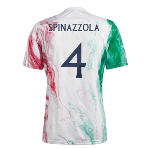 2023-2024 Italy Pre-Match Jersey (Green) (SPINAZZOLA 4)