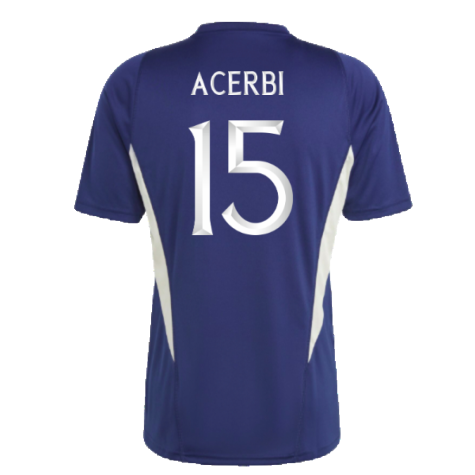 2023-2024 Italy Training Jersey (Dark Blue) (ACERBI 15)