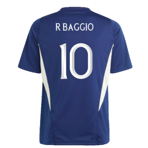 2023-2024 Italy Training Jersey (Dark Blue) - Kids (R BAGGIO 10)