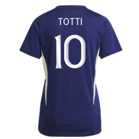 2023-2024 Italy Training Jersey (Dark Blue) - Ladies (TOTTI 10)