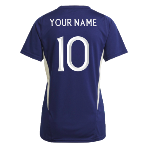 2023-2024 Italy Training Jersey (Dark Blue) - Ladies (Your Name)