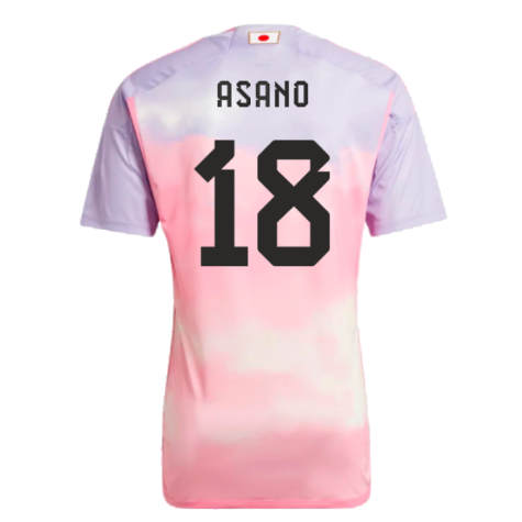2023-2024 Japan Away Shirt (Asano 18)