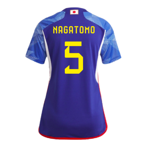 2023-2024 Japan Home Shirt (Ladies) (Nagatomo 5)