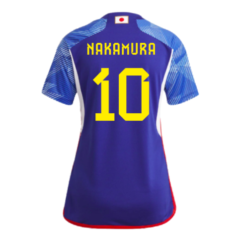 2023-2024 Japan Home Shirt (Ladies) (NAKAMURA 10)