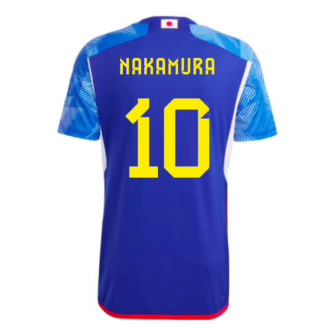2023-2024 Japan Home Shirt (NAKAMURA 10)