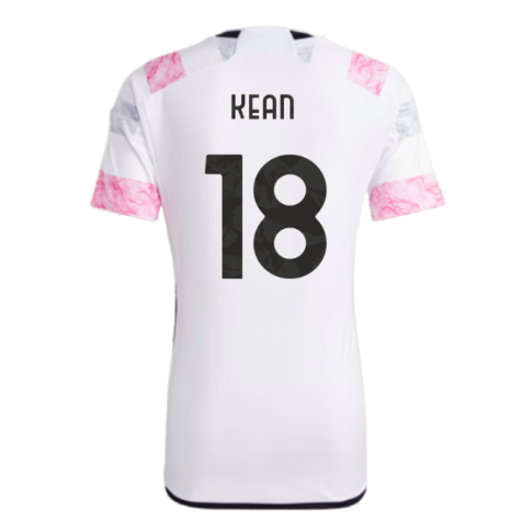 2023-2024 Juventus Away Shirt (KEAN 18)
