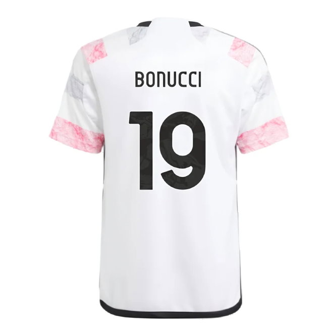 2023-2024 Juventus Away Shirt (Kids) (BONUCCI 19)
