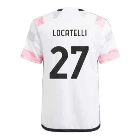 2023-2024 Juventus Away Shirt (Kids) (LOCATELLI 27)