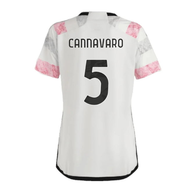 2023-2024 Juventus Away Shirt (Ladies) (CANNAVARO 5)