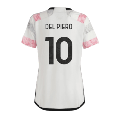 2023-2024 Juventus Away Shirt (Ladies) (DEL PIERO 10)