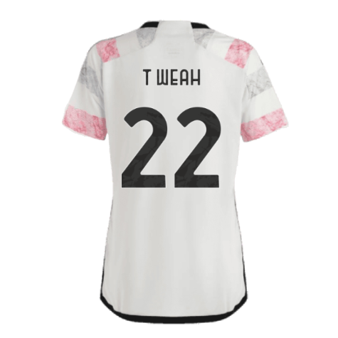 2023-2024 Juventus Away Shirt (Ladies) (T Weah 22)