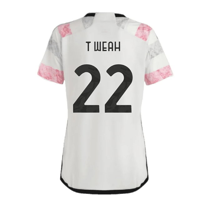 2023-2024 Juventus Away Shirt (Ladies) (T Weah 22)