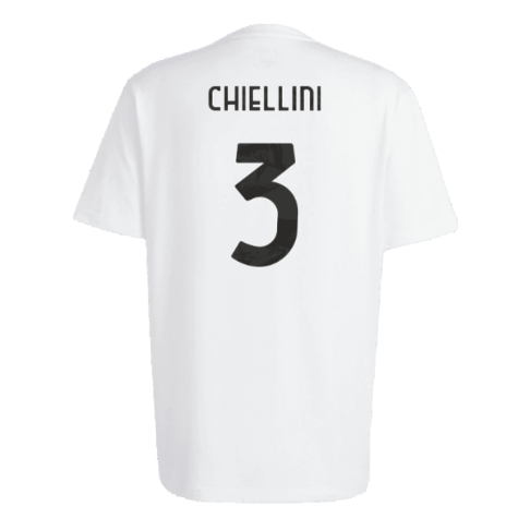 2023-2024 Juventus Chinese Story Tee (White) (CHIELLINI 3)