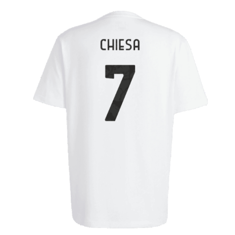 2023-2024 Juventus Chinese Story Tee (White) (CHIESA 7)