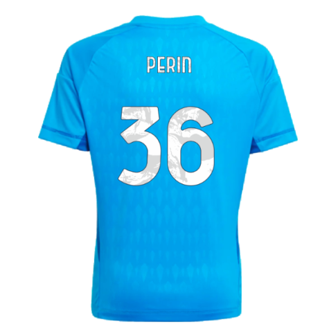 2023-2024 Juventus Home Goalkeeper Shirt (Blue) - Kids (Perin 36)