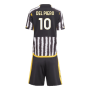 2023-2024 Juventus Home Mini Kit (DEL PIERO 10)