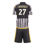 2023-2024 Juventus Home Mini Kit (LOCATELLI 27)