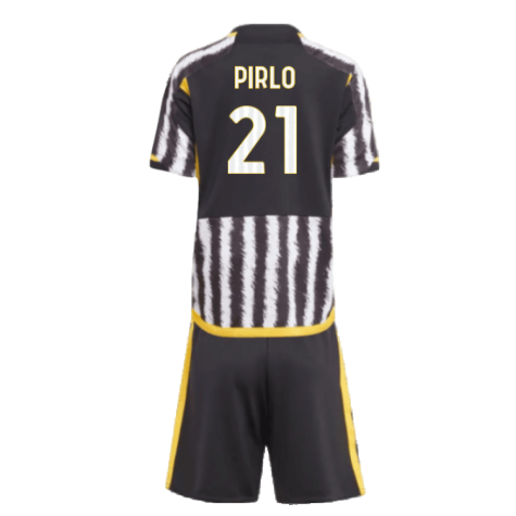 2023-2024 Juventus Home Mini Kit (PIRLO 21)