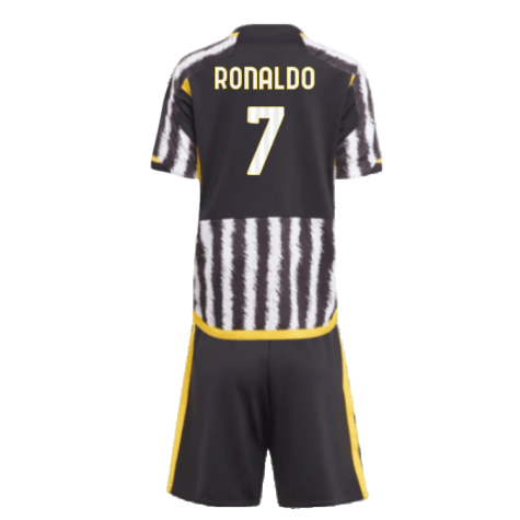 2023-2024 Juventus Home Mini Kit (RONALDO 7)