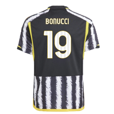 2023-2024 Juventus Home Shirt (Kids) (BONUCCI 19)